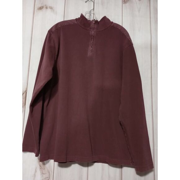 L L Bean Shirt Men's Extra Large Outdoors Marroon‎ - Picture 1 of 6